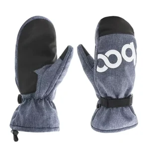 0838 Winter Waterproof PU Snowboard Gloves for Men Windproof Ski Mittens