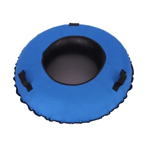 100cm PVC Covered Inflatable Snow Sled Tube for 2-Person Double Riding