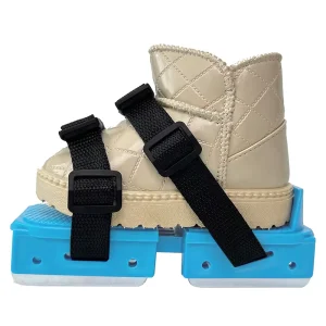 17*6cm Universal Size Ice Skating Auxiliary Shoes Adjustable for Beginners Children