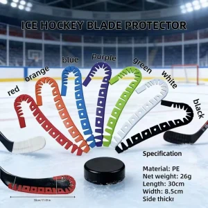 1PC Universal PE Blade Protector for Fiber, Wood, and Composite Ice Hockey Sticks