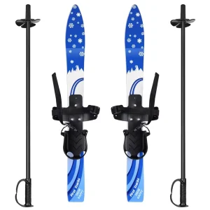 2026 Snow Plastic Ski Board Set for Kids