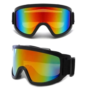 3048 Ski UV400 Anti-Fog Big Mask Glasses for Skiing Snowboarding and Snowmobiling