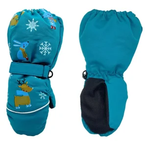 4 7 Year Old Water Resistant Warm Kids Winter Skiing Mitten Gloves