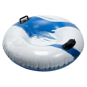48 Inch Cold-Resistant PVC Inflatable Snow Tube Ring, 1 Seat