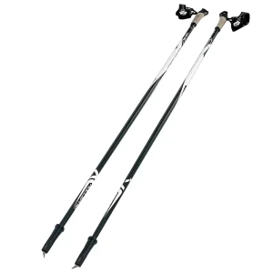 50% Carbon Fiber Cross-Country Roller Ski Poles, 100 cm, Cork Grip for Dry-Land Skiing