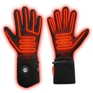 7.4V 3000mAh Magnetic Charging Thin Thermal Heated Gloves 3-Level Temperature Control Touchscreen Compatible For Ski Cycling