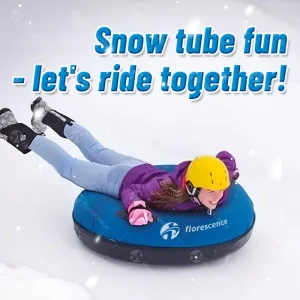 70~120cm Cover Rubber and Plastic Inflatable Sledding Snow Tubes Heavy Duty Rubber Tubes Heavy Duty Snow Tube 48″