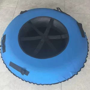 70~120cm Inflatable Snow Tube Winter Fun Sled Snow Tube Hard Bottom Thickened Design Colorful Land Sledding Ring
