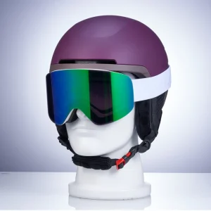 ABS Comfortable Snow Board Helmet Impact Resistance Adjustable Adult Removable Fleece Inner Lining Ski Helmet