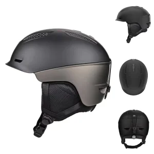 ABS and Lightweight PC Shell Ski and Snowboard Helmet for Adults and Youth