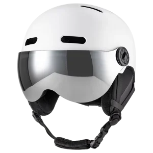 ANTMAX Protective Ski Helmet with Snow Goggles Certified Unisex Warm Helmet for Skiing Snowboarding Winter Activities