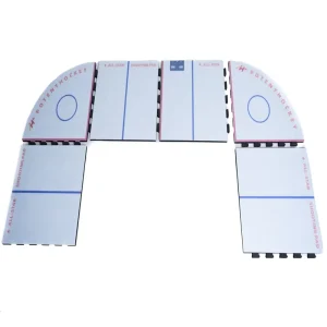 Adjustable Hockey Shooting Pad with Digital Scoreboard and Multiple Game Modes