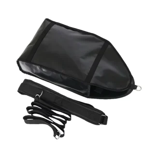 Adjustable Resistance Sandbag Weight Sled Trainer for Sprinter Speed Training with 3 Sandbags, 10-40 lbs