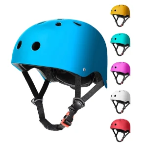 Adjustable Scooter Helmet Cycling Bicycle Helmet for Adults Youth and Kids