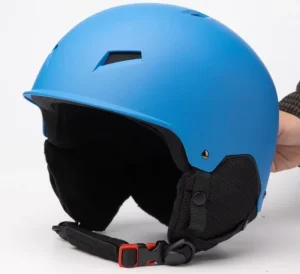 Adjustable Ski Helmet Sport Ears 10 PE ABS and High-Density EPS Foam Out-Mold