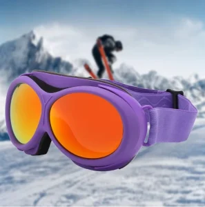 Adjustable Triple-Layer Memory Snow Goggles for Men and Women