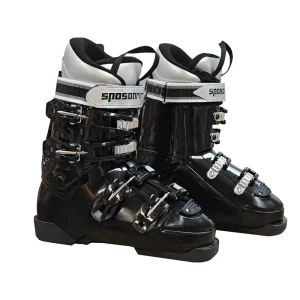 Adult Alpine Ski Boot Shoes Made in China Four Buckles Freestyle Ski Set Equipment Winter Sports