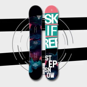Adult Custom Wood Twin Tip Snowboard