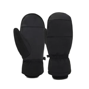 Adult Leather or PU Waterproof Ski Gloves with Touchscreen for Men and Women