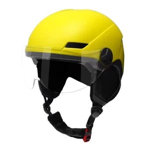 Adult Light Ski Helmet PC EPS Foam Shell Snowboard Goggle-Friendly Adjustable Fit Winter Snow Sports