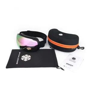 Adult Magnetic-Lens Ski Goggles for Winter Sports