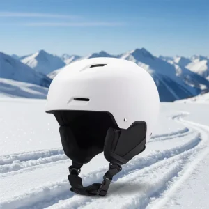 Adult Ski Helmet for Men and Women with Smart Audio and Visor Design