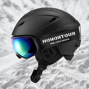Adult Snowboard and Ski Helmet with Upgraded Ventilation System