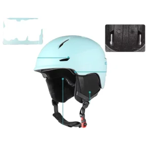 Adult Unisex Ski Helmet with Headphones