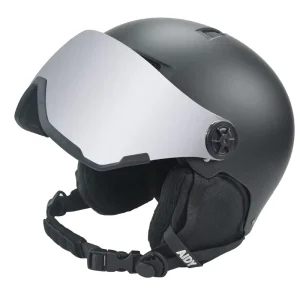 Adult and Kids Adjustable Ski Snowboard Helmet with Visor, Goggles and Removable Earmuffs