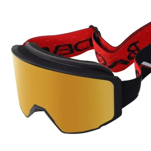 All Weather Sports Ski Goggles Cylindrical Lenses UV400 Protection Rain Snow Proof Lightweight Outdoor