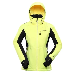 Alpine PRO Women’s Ski Jacket Customizable Waterproof Snow Wear Functional Windproof Ski Suit For Ladies With Breathable Feature