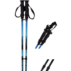 Alpine Ski Poles Factory Price Custom Aluminum Alloy 6061 PP with Cork Grip Adjustable Telescopic Four season Hiking