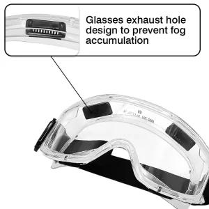 Anti-Fog Safety Goggles Anti-Scratch Outdoor Sports Sunglasses Dustproof Clear Eye Protection