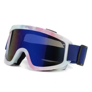 Anti Fog Ski Goggles Motorcycle Goggles Winter Snowboard Skiing Glasses Outdoor Sport Windproof Ski Mask Off Road Goggles Helmet