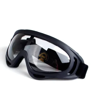 Anti-Sand Riding Goggles and Windscreen for Electric Motorcycles and Skiing