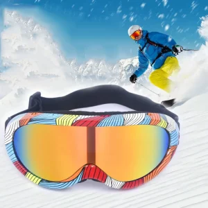 Anti UV Ultraviolet Ski Goggles Stock Cylindrical for Snowfield Outdoor Mountaineering Men Women’s Ski Blindness