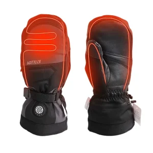 Arctic Thermal Protection Electric Heated Ski Mittens for Snow Outdoor Adventure