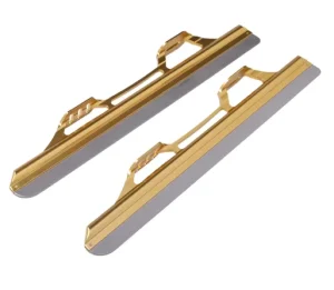 Aviation Aluminum Dislocation Clap Ice Skate Blades for Long Track Training, Adults and Kids