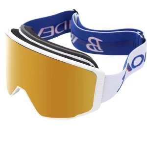 BAOLIDEN JR026 Adult Ski Goggles Cylindrical Lenses Anti Fog UV400 Protection Adjustable Strap Durable Long Lasting