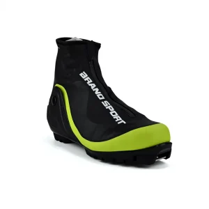 BS High Quality Comfort Leather Snowshoes Completely Waterproof Ski Boots Winter Soft Footwear Snow Ski Boots for Adults