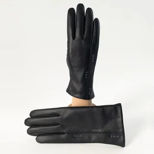 BSCI Factory Direct Winter Sheepskin Touchscreen Wrist-Length Gloves