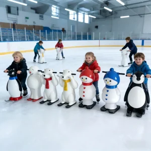 Beginner Skate Pusher Snowman Ice Skate Assistant Training Aid for Ice Skating