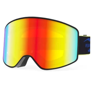 Blue Mirror Junior Adult Cylindrical Magnetic Toric Lens Water Jet Ski Goggles