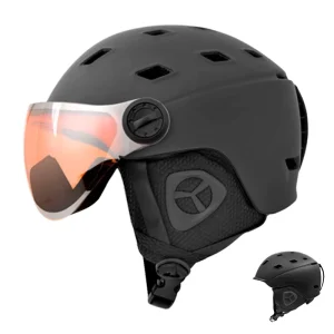CE-Approved GTS-H-400 Custom MTB Bike Helmet for Adults PC+EPS with Ski and Snowboard Visor