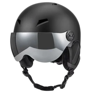 CE CPSC-Certified Dual-Sport Ski and Snowboard Helmet with Protective Lens for Men and Women