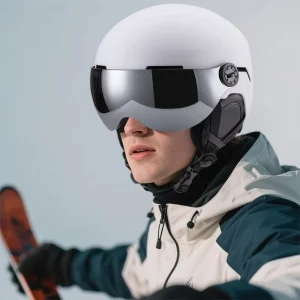 CE CPSC Standard Ski Helmet with Goggles for Adults Safety Snowboard Helmet