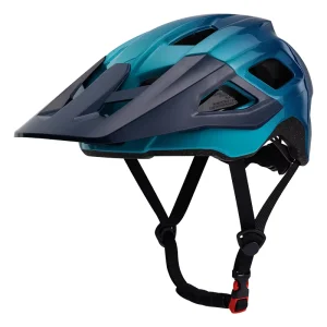 CE-Certified Adult Mountain Riding Bicycle Helmet, Dual Sport MTB Cycling Helmet with Light