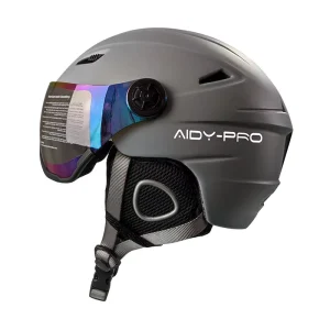 CE Certified Dual Sport Ski and Snowboard Helmet with Protective Lens Winter Sports Youth Adult