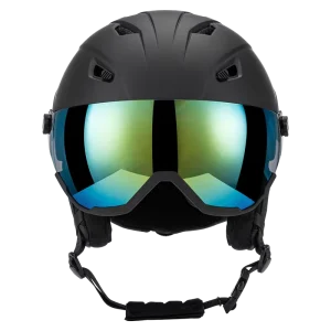 CE Certified Ski Helmet for Youth and Adults Breathable Snowboard Helmet with Lens for Winter Sports