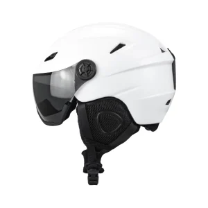 CE Certified Ski Helmet with Visor and Goggles for Adults Adjustable Venting